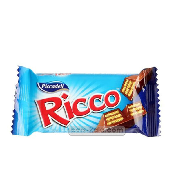 ویفر ریکو با روکش شکلاتی