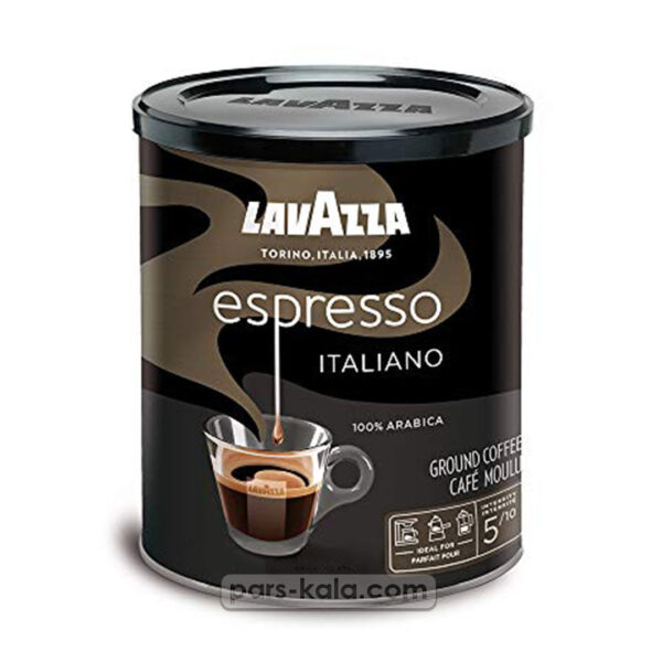 قهوه لاوازا سیاه اسپرسو 250 گرم قوطی