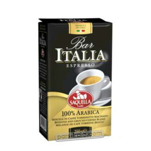 تصویر قهوه ایتالیا اسپرسو 250 گرم پاکت 100% عربیکا Italia